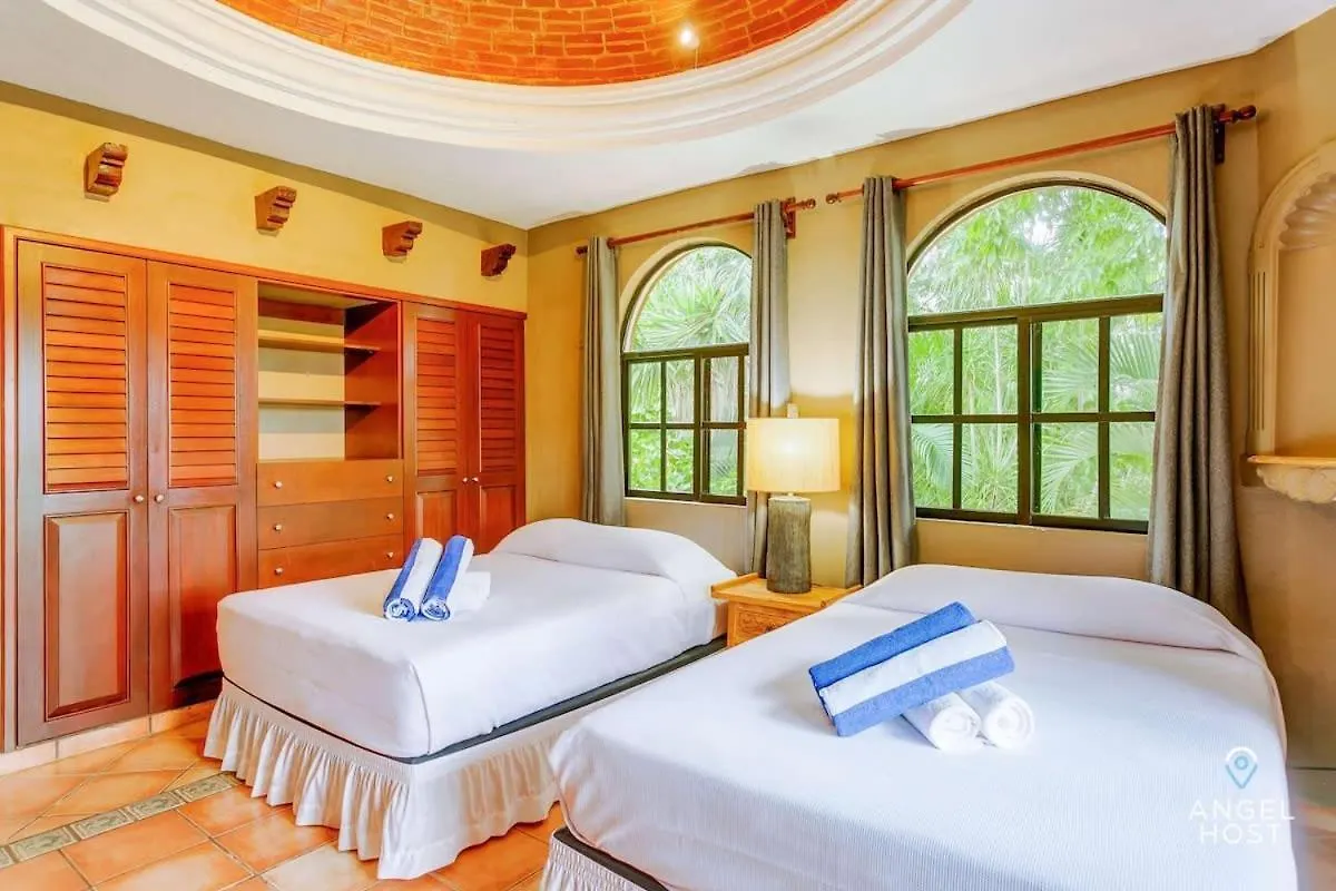 Hacienda-Style Villa With Private Pool Steps To Beach Playa del Carmen 0*,  Mexico